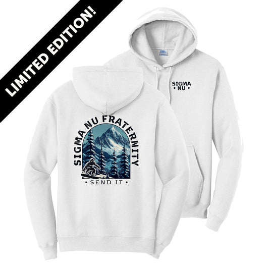 New! Limited Edition Sigma Nu Peak Performance Hoodie