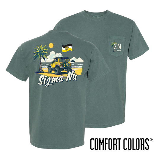 New! Sigma Nu Coastal Cruiser Short Sleeve Tee