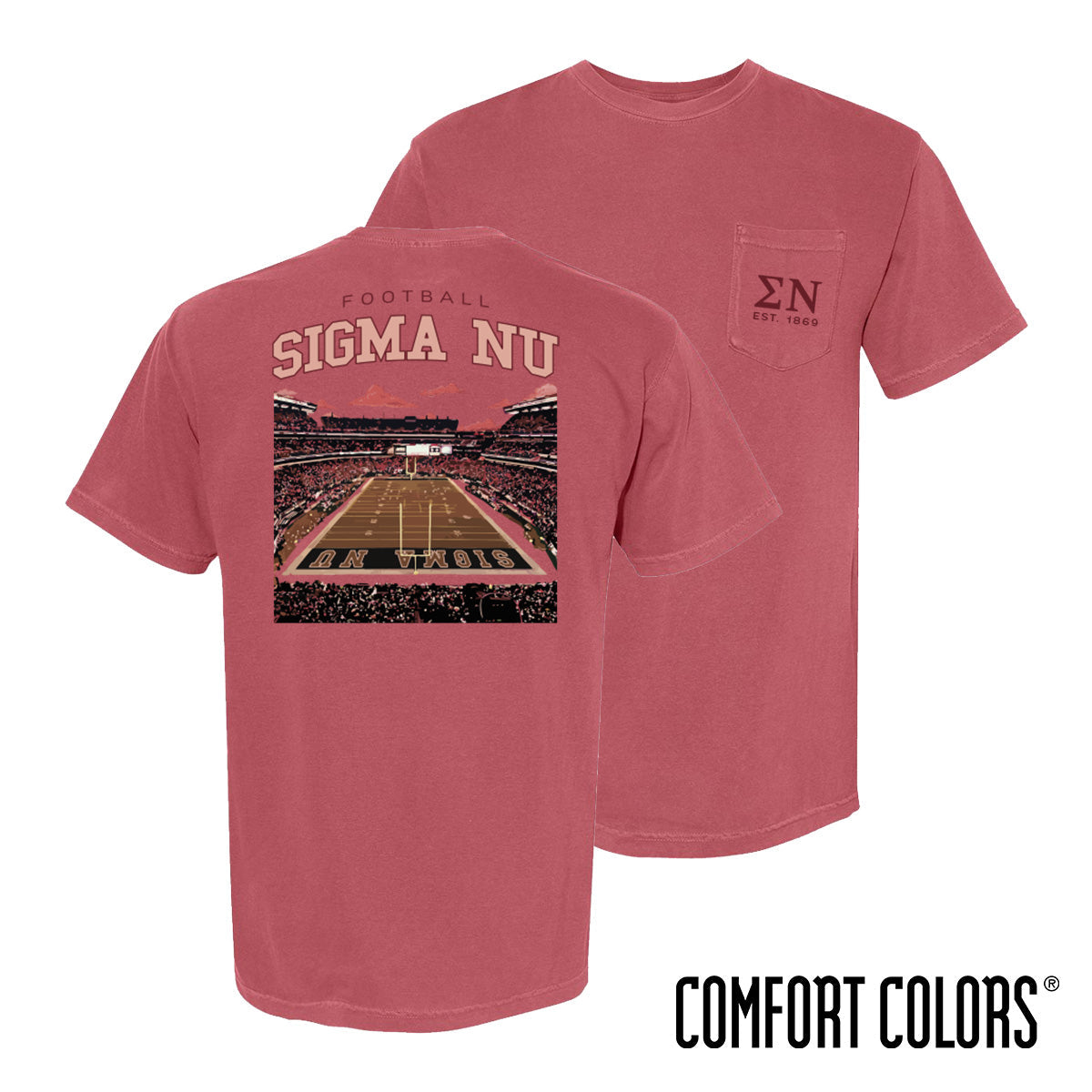 Sigma Nu Stadium Spirits Short Sleeve Tee