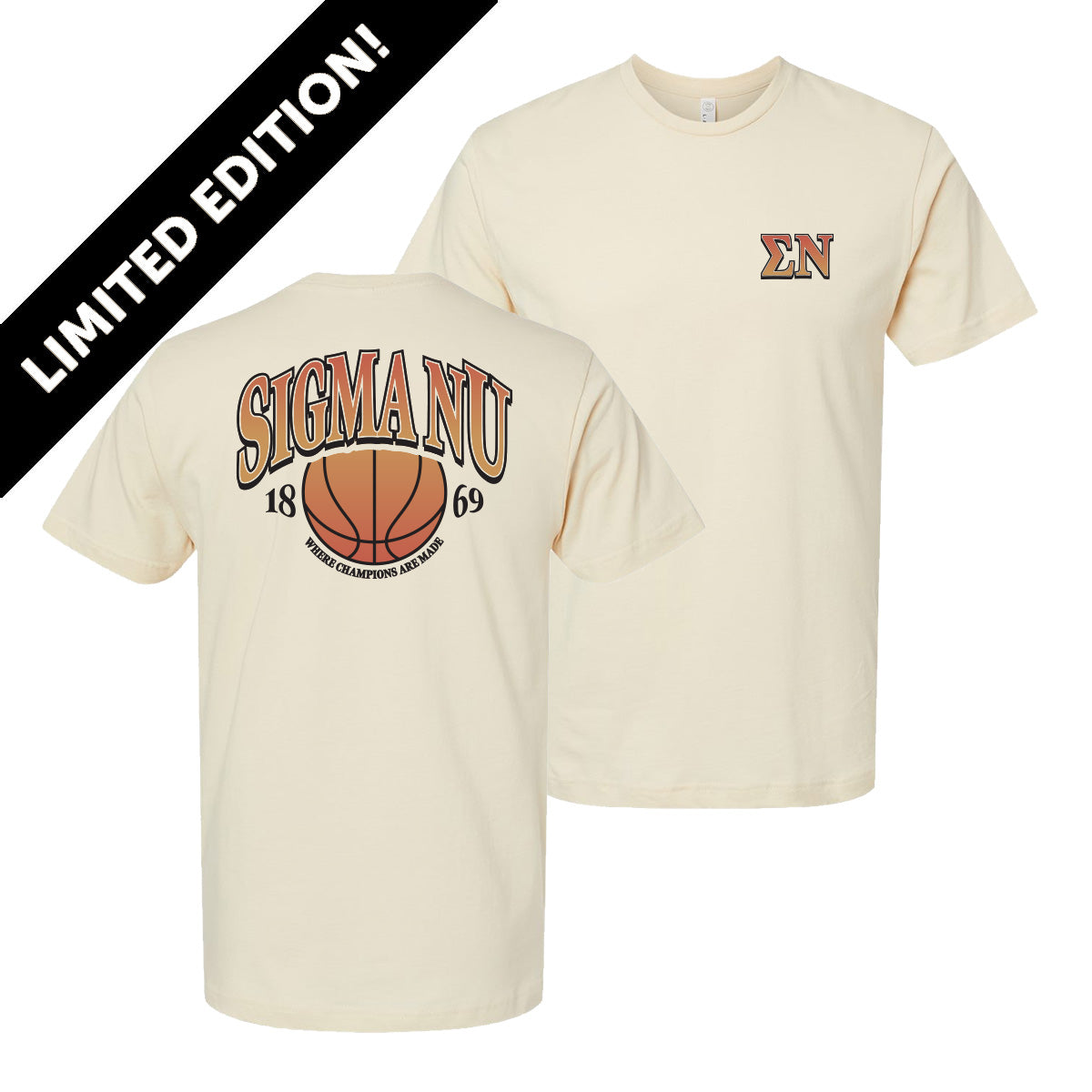 New! Sigma Nu Dunk Dynasty Short Sleeve Tee