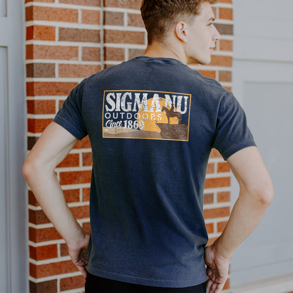 New! Sigma Nu Great Outdoors Tee