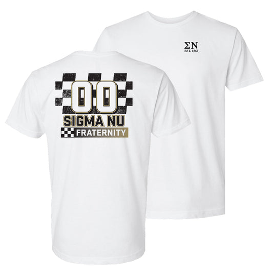 New! Sigma Nu Victory Lap Short Sleeve Tee