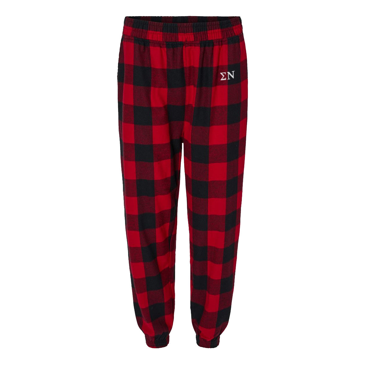 Sigma Nu Flannel Joggers