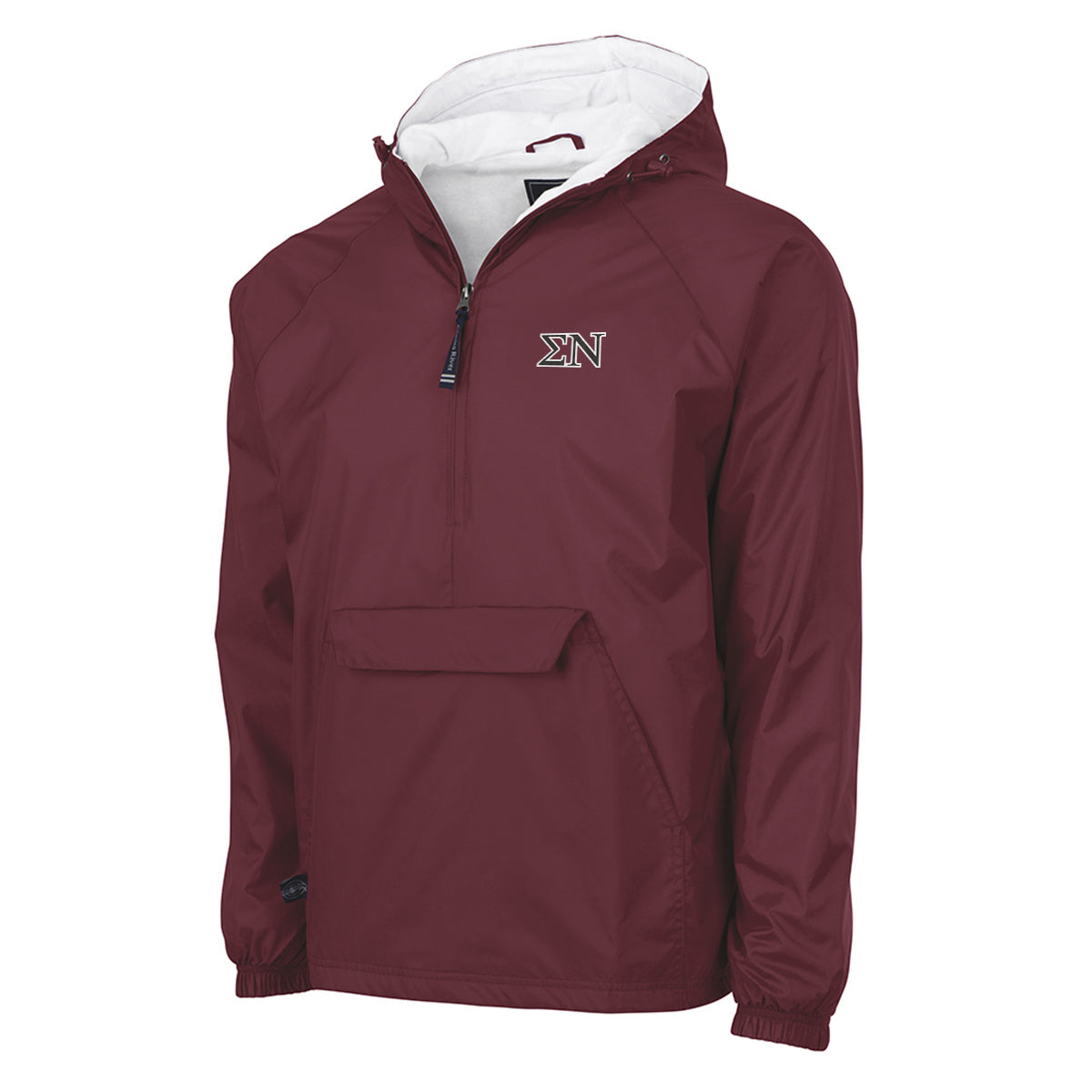 New! Sigma Nu Classic 1/4 Zip Rain Jacket