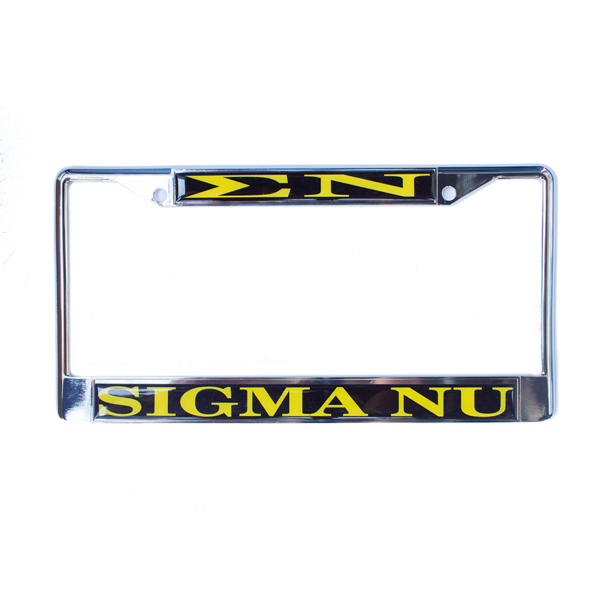 Sigma Nu License Plate Frame